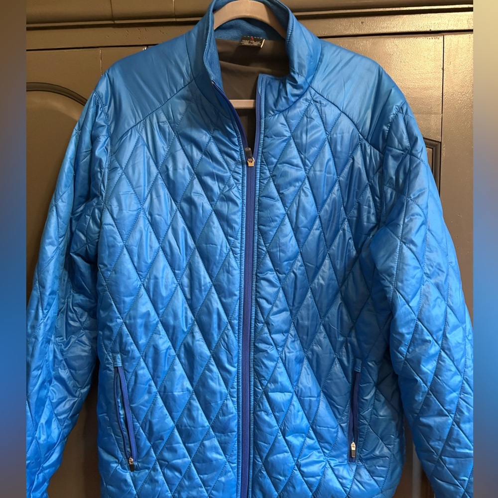Oakley Lightweight Blue Quilted Jacket